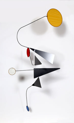 Primary Geometric Mobile Mixed Media | Joel Hotchkiss,{{product.type}}