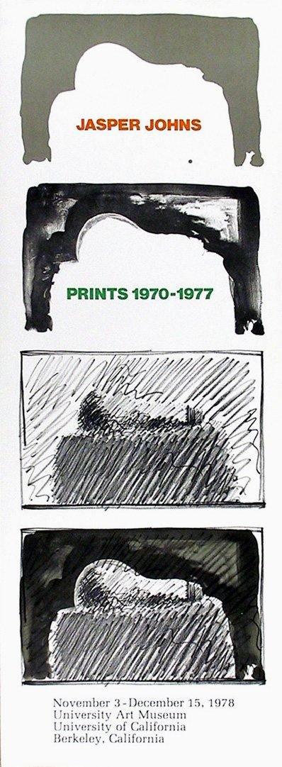 Prints 1970-1977 Poster | Jasper Johns,{{product.type}}