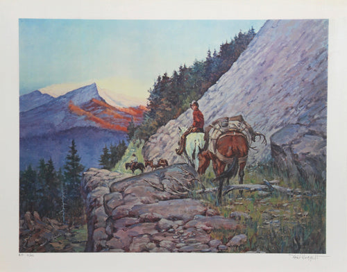 Prize Rack Lithograph | Noel Daggett,{{product.type}}