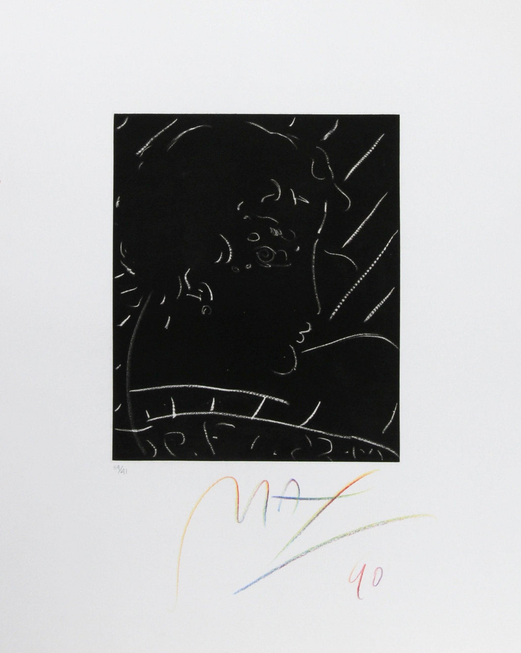 Profile Etching | Peter Max,{{product.type}}