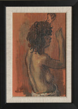 Profile of a Nude Woman Oil | Moses Soyer,{{product.type}}