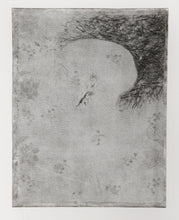 Profile through Flower Screen Etching | Donald Saff,{{product.type}}