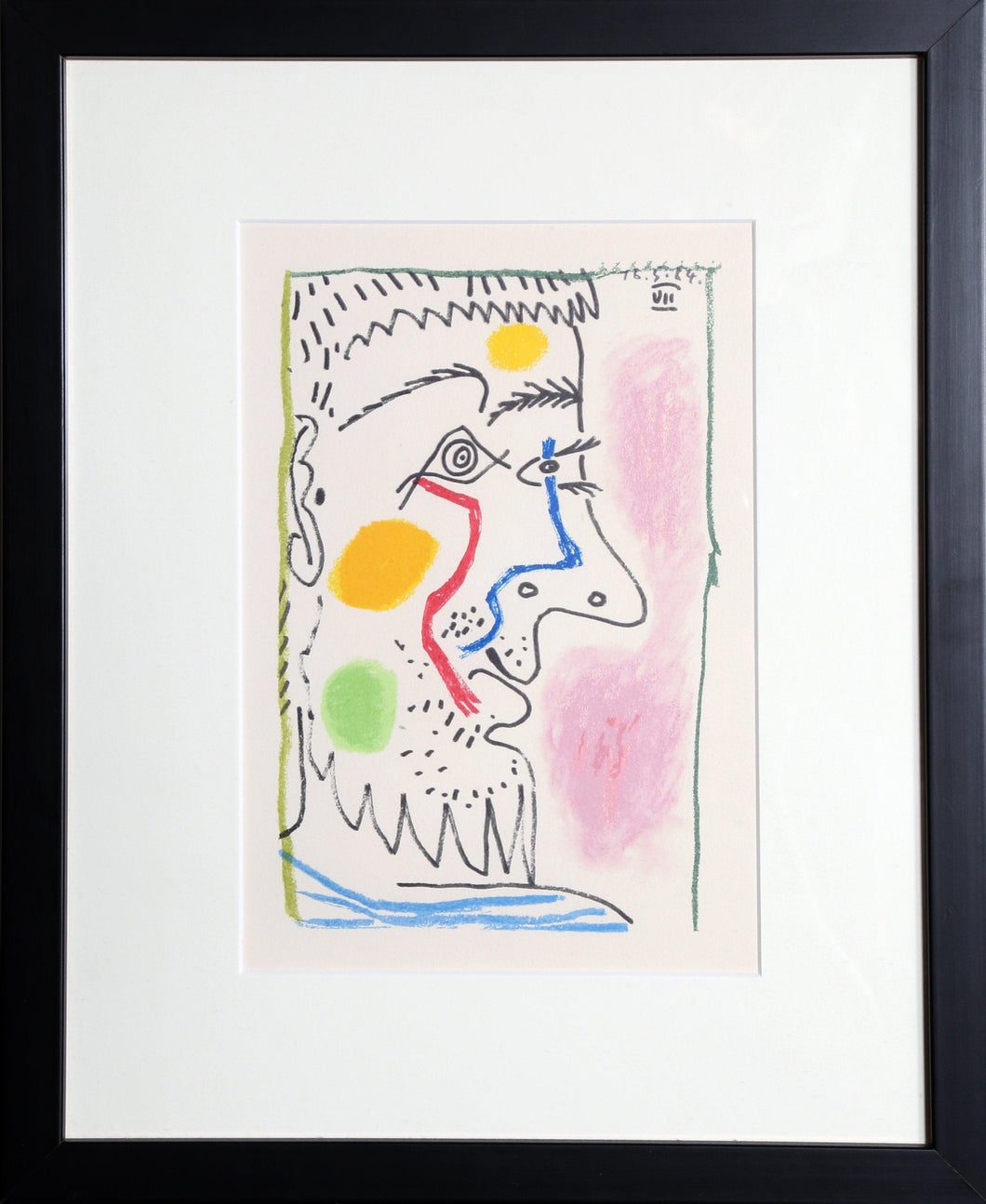 Profile VII Lithograph | Pablo Picasso,{{product.type}}