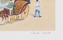 Promenade at the Square Lithograph | Claude Tabet,{{product.type}}