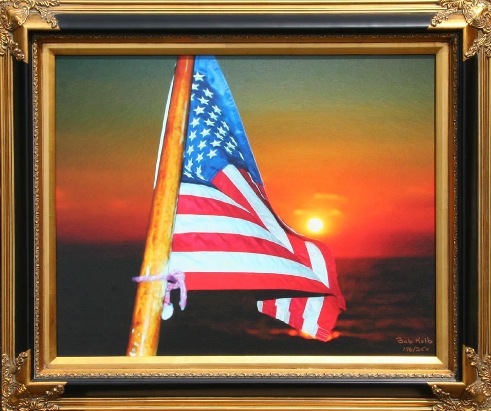 Proof through the Night (American Flag) Digital | Bob Kolb,{{product.type}}