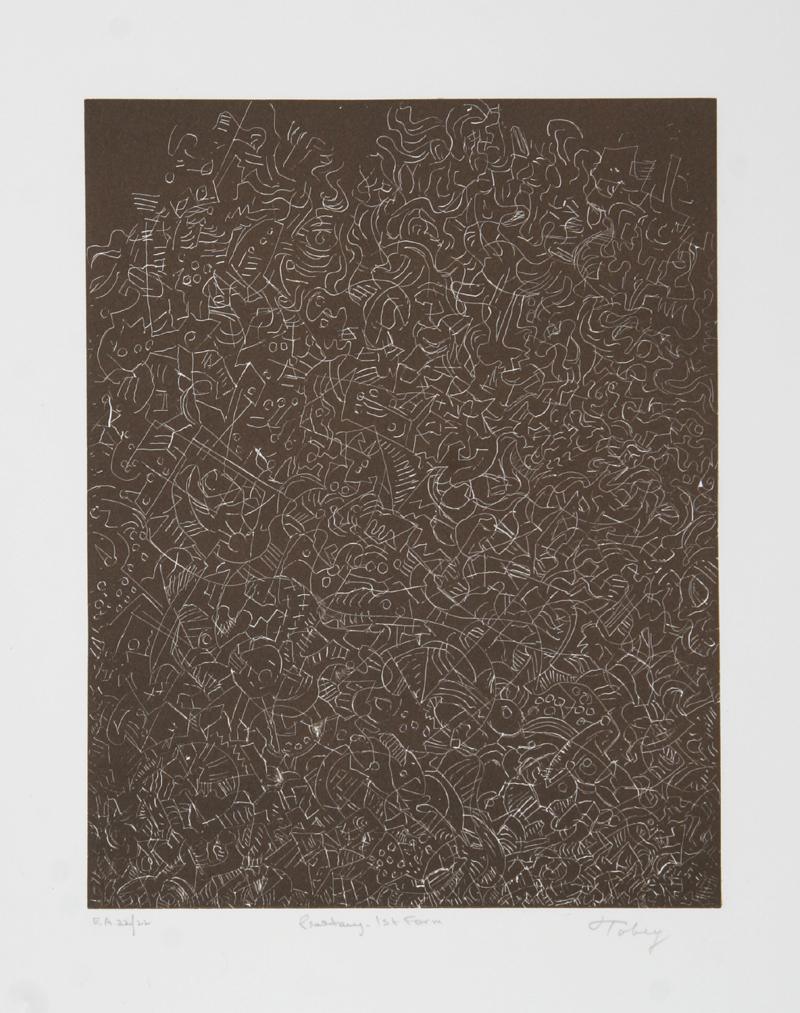 Psaltery, 1st Form Etching | Mark Tobey,{{product.type}}