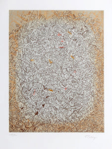 Psaltery Second Form Etching | Mark Tobey,{{product.type}}