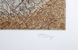 Psaltery Second Form Etching | Mark Tobey,{{product.type}}