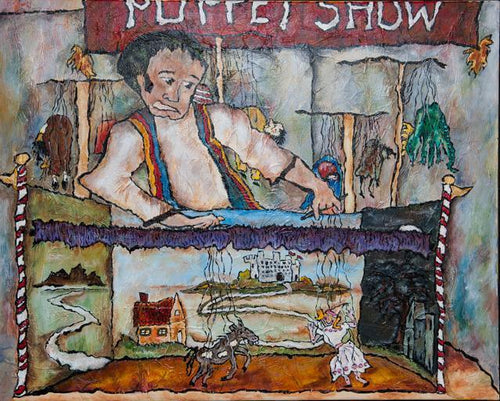 Puppeteer Oil | Barbara Riddle,{{product.type}}