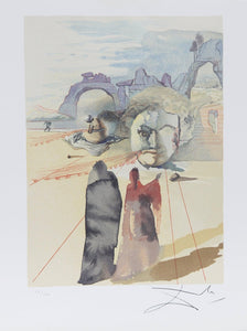 Purgatory Canto 20 from the Divine Comedy Poster | Salvador Dalí,{{product.type}}