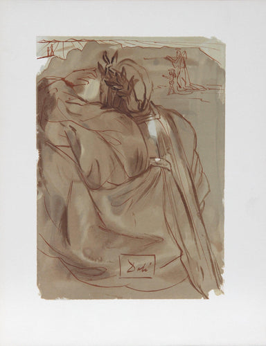 Purgatory Canto 30 Woodcut | Salvador Dalí,{{product.type}}