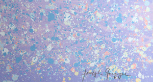 Purple Abstract Screenprint | Joseph Grippi,{{product.type}}