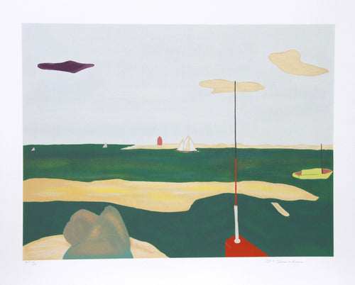 Purple Cloud, 21 Aps Lithograph | Marion McClanahan,{{product.type}}