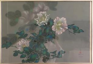 Purple Flowers (21) Lithograph | David Lee,{{product.type}}