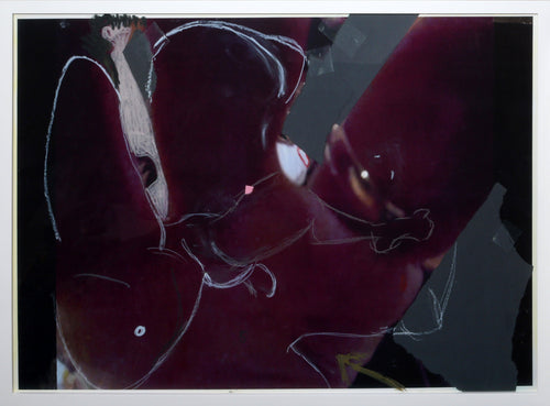 Purple Mixed Media | Unknown Artist,{{product.type}}