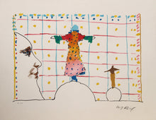 Quadrillage Lithograph | Peter Max,{{product.type}}