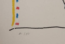 Quadrillage Lithograph | Peter Max,{{product.type}}