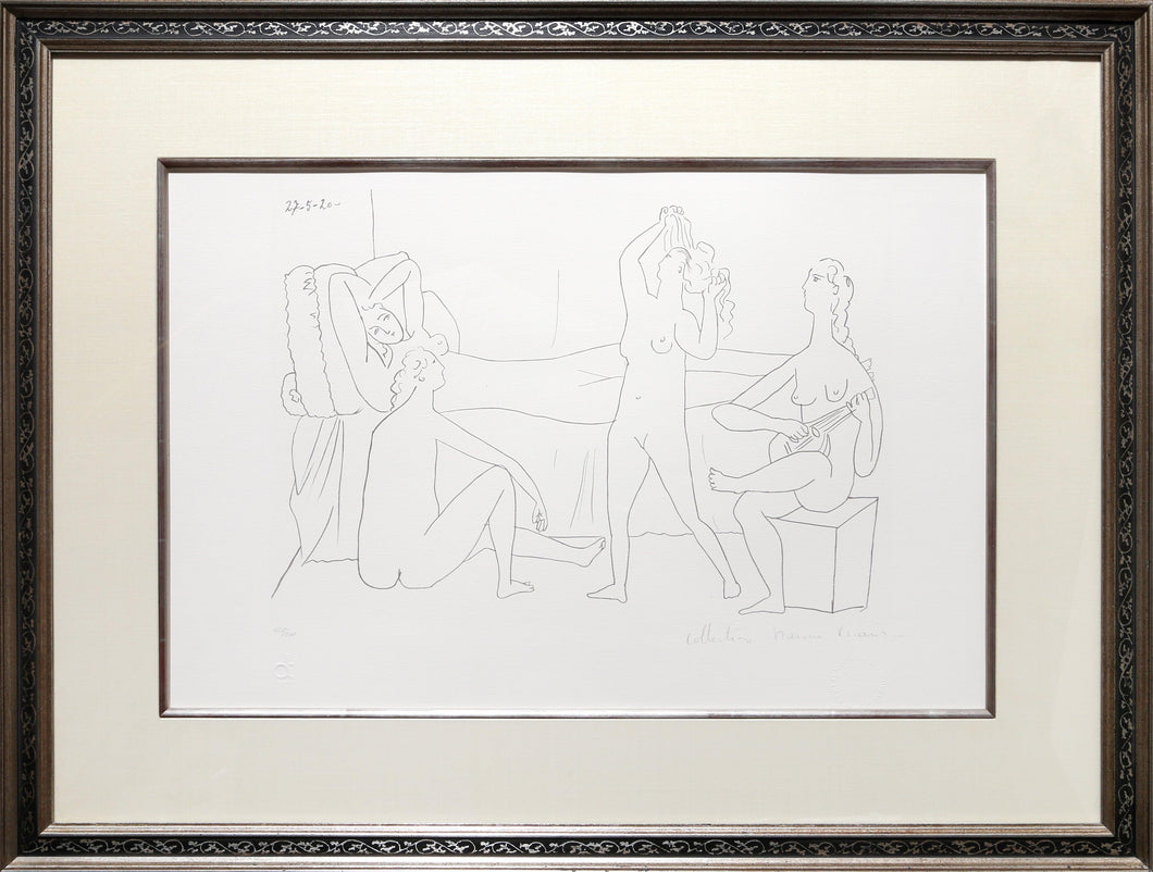 Quatre Nus au Harem Lithograph | Pablo Picasso,{{product.type}}