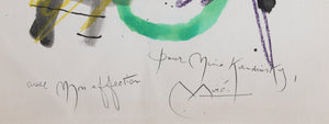 Quelques Fleurs pour des Amis (Pour Mme. Kandinsky) Lithograph | Joan Miro,{{product.type}}