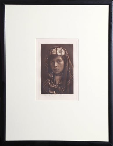 Quinault Female Etching | Edward Sheriff Curtis,{{product.type}}