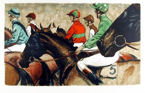 Race Day Lithograph | Henry Koehler,{{product.type}}
