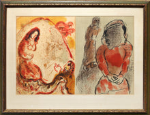 Rachel Hides Her Father's Household Gods from The Bible and Tamar, The Daughter-in-law of Judah Lithograph | Marc Chagall,{{product.type}}