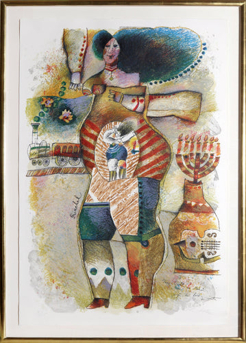 Rachel Lithograph | Theo Tobiasse,{{product.type}}