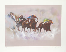 Racing #3 Lithograph | Henry König,{{product.type}}