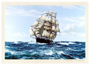 Racing Home -The Cutty Sark Poster | Montague Dawson,{{product.type}}