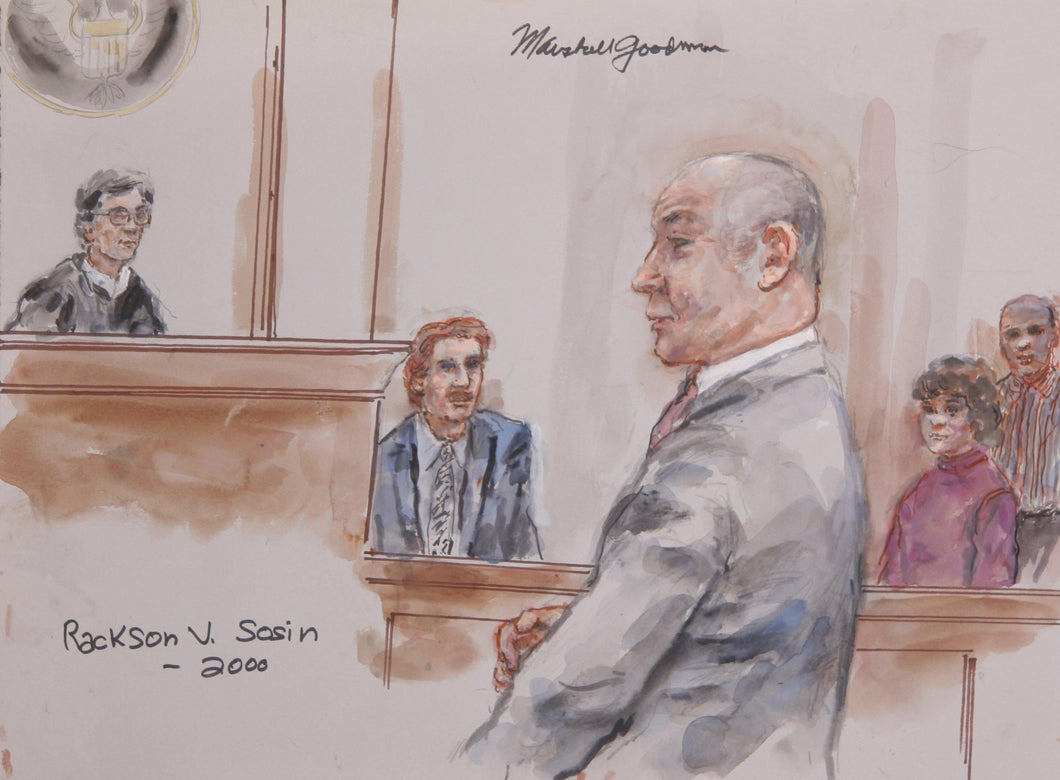 Rackson v. Sosin Watercolor | Marshall Goodman,{{product.type}}