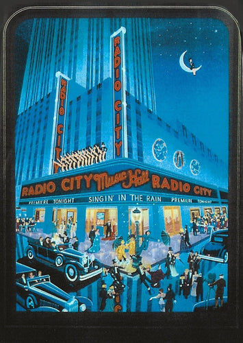 Radio City Music Hall Screenprint | Melanie Taylor Kent,{{product.type}}