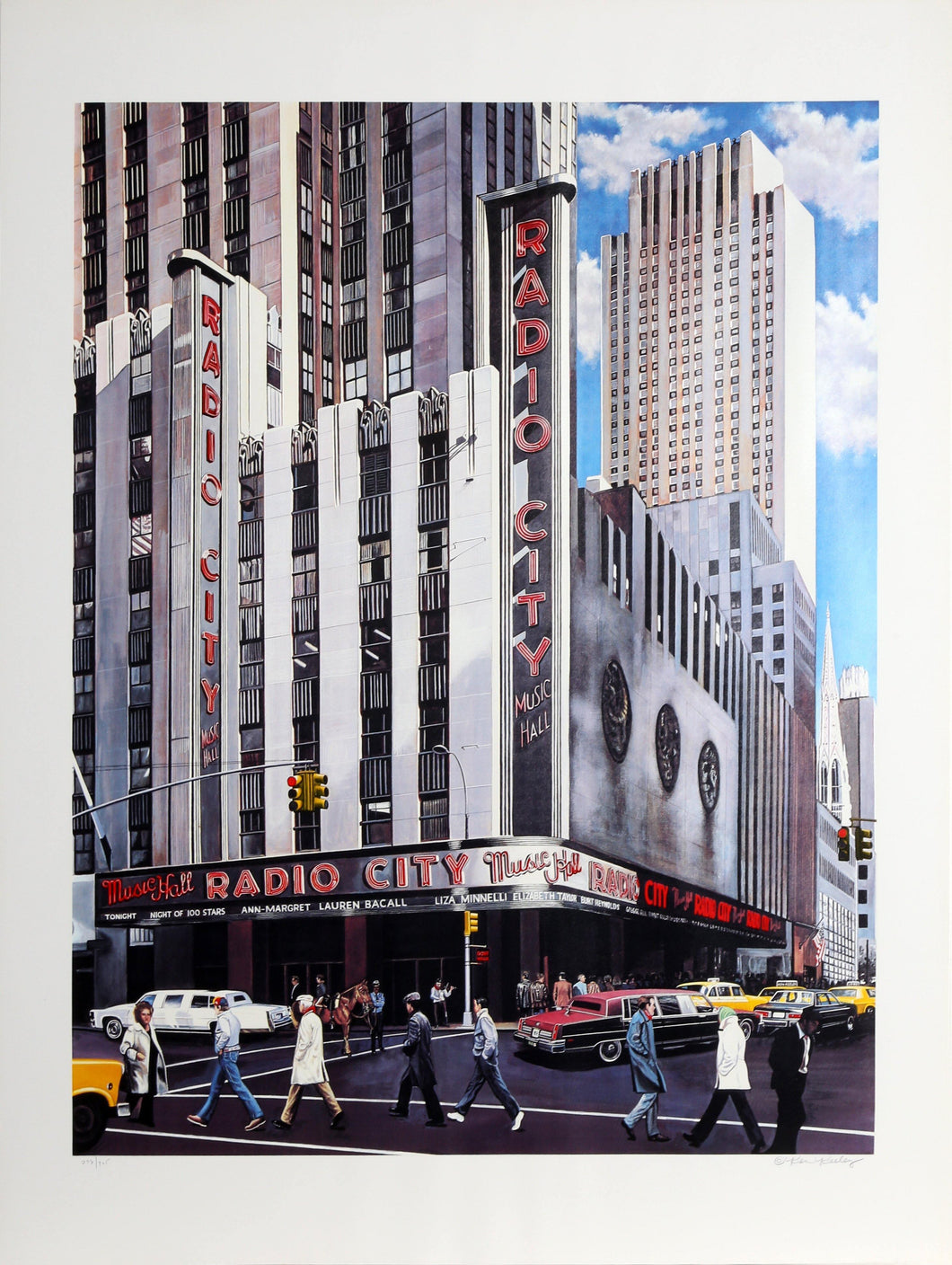 Radio City Screenprint | Ken Keeley,{{product.type}}