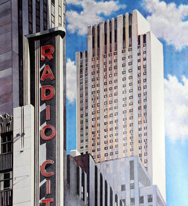 Radio City Screenprint | Ken Keeley,{{product.type}}