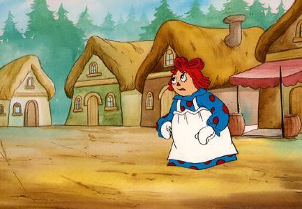 Raggedy Ann in Village II Comic Book / Animation | Jeff Hall,{{product.type}}