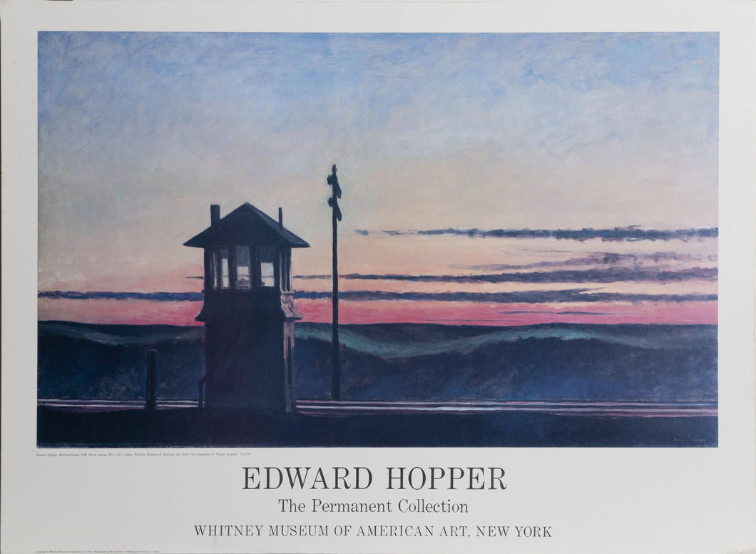 Railroad Sunset Poster | Edward Hopper,{{product.type}}