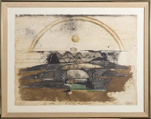 Rainbow II Etching | Johnny Friedlaender,{{product.type}}
