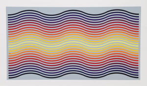 Rainbow Waves Screenprint | Jurgen Peters,{{product.type}}
