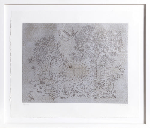Raincatcher Lithograph | Nilima Sheikh,{{product.type}}