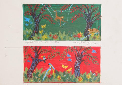 Rainforest Ground Floor Panels - Hunter Acrylic | Marshall Goodman,{{product.type}}