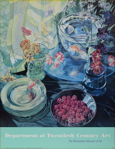 Raspberries and Goldfish Poster | Janet Fish,{{product.type}}