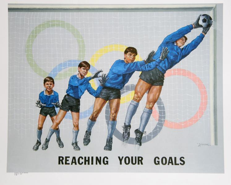Reaching your Goals Poster | A. Vosk,{{product.type}}