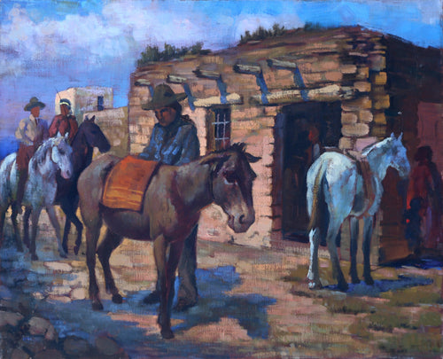 Ready the Horses Oil | Jalal Gharbi,{{product.type}}