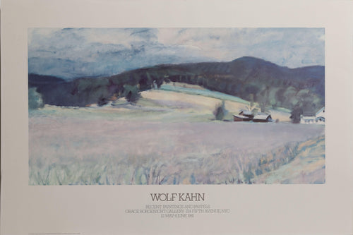Recent Paintings and Pastels Poster | Wolf Kahn,{{product.type}}