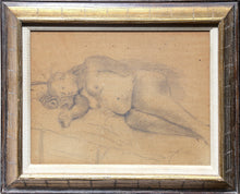 Reclining Nude I Pencil | Raphael Soyer,{{product.type}}