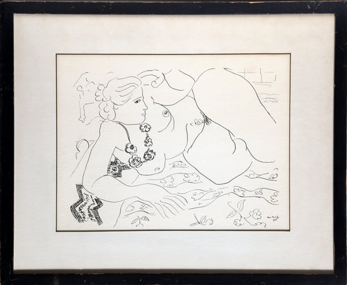 Reclining Nude Lithograph | Henri Matisse,{{product.type}}