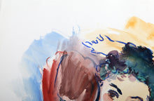 Reclining Woman I Watercolor | Wayne Ensrud,{{product.type}}