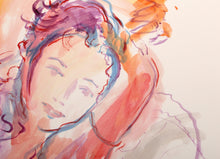 Reclining Woman II Watercolor | Wayne Ensrud,{{product.type}}
