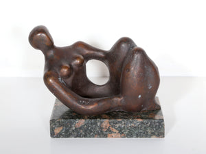 Reclining Woman III Metal | Henry Moore,{{product.type}}