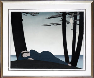 Reclining Woman Lithograph | Will Barnet,{{product.type}}