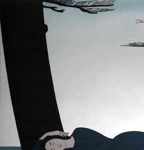 Reclining Woman Lithograph | Will Barnet,{{product.type}}